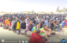 ترحيل 415 مهاجراً من النيجر عبر مطار براك الشاطئ