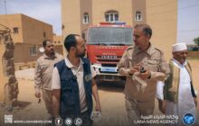 مدير مؤسسة خليفة الدولية يزور الاصابعة للوقوف على أزمة حرائق المنازل