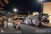 وصول عدد من حجاج طرابلس الكبرى إلى الأراضي المقدسة