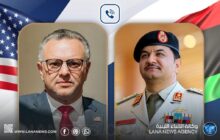 بولس يبحث مع الفريق صدام حفتر توحيد المؤسسات الليبية والمصالحة الوطنية