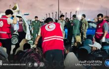 إنقاذ 36 مهاجرًا غير شرعي قبالة سواحل طبرق