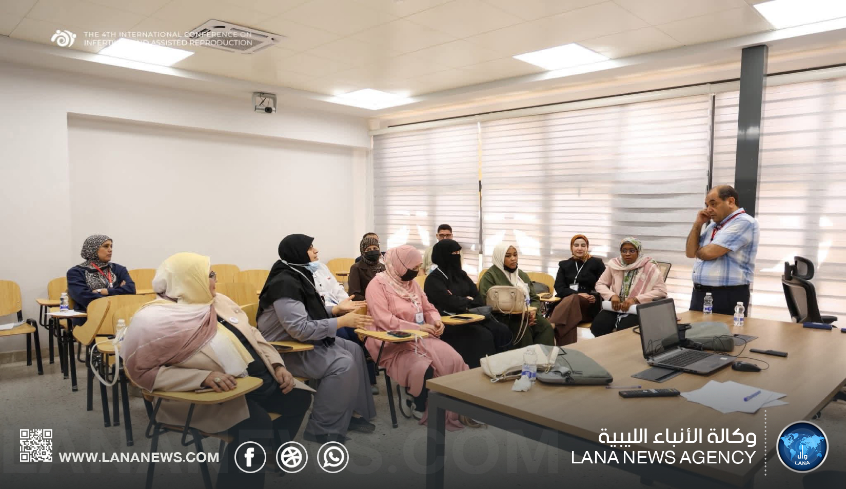 أطباء ليبيا والعرب يُشاركون في لقاءات مؤتمر العقم بسرت