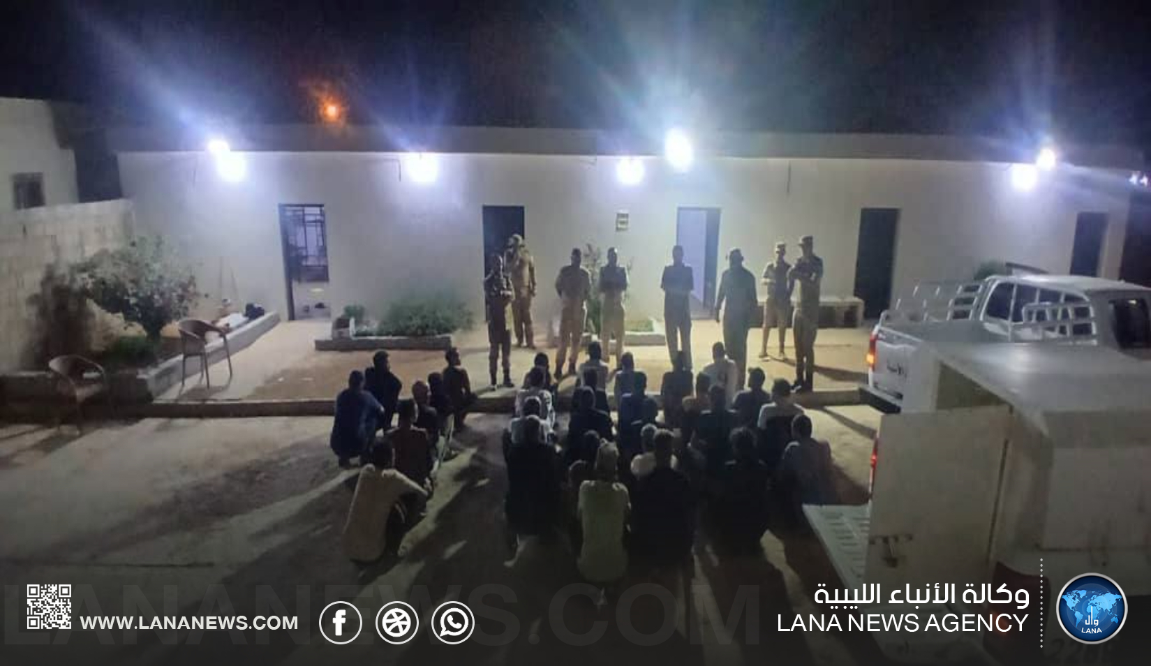 ضبط 33 مهاجرًا غير شرعي في حملة أمنية بمدينة الأبيار