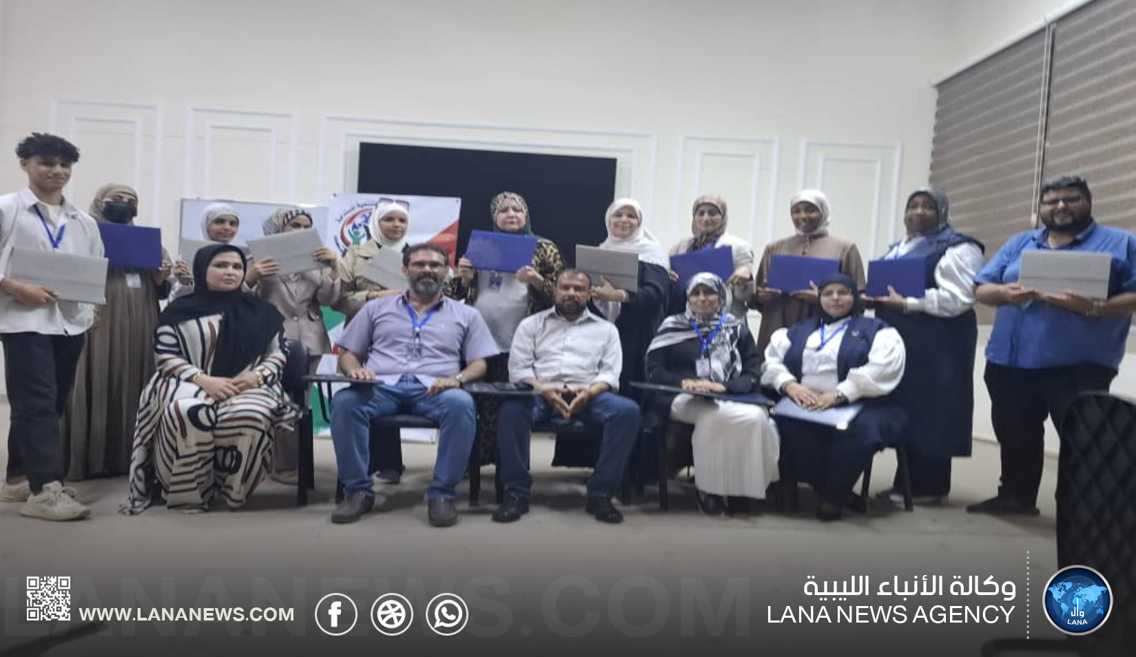 بنغازي تختتم برنامجًا تدريبيًا لتطوير مهارات الخريجين والموظفين