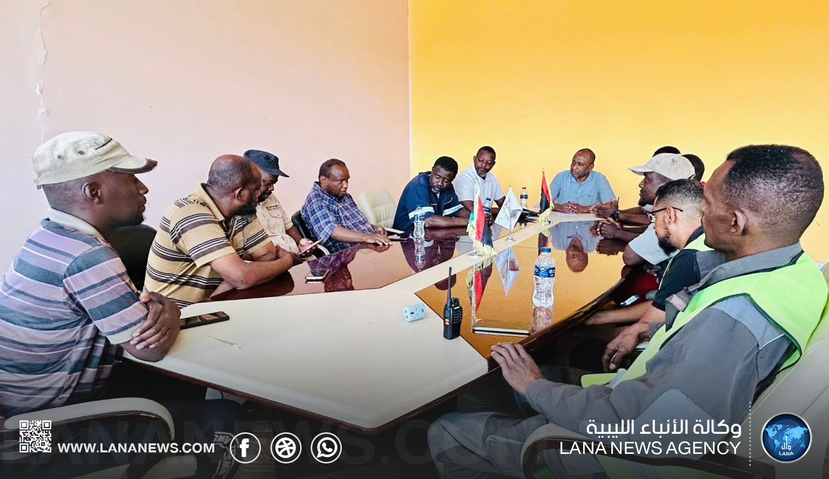 غرفة طوارئ غات تُتابع الحالة الجوية وتُحذّر من سيول محتملة