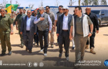 القائد العام يتفقد مشروع الصحابي الزراعي بالواحات