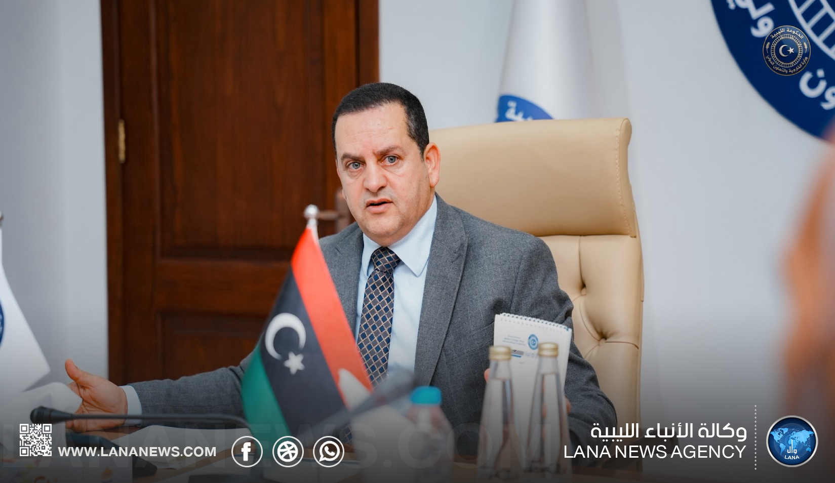 الحويج: ليبيا مستعدة لاستلام مساعدات “قافلة الصمود 2” عبر الهلال الأحمر