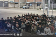 مديرية أمن سرت تضبط موقعًا لتجميع المهاجرين غير الشرعيين جنوب المدينة