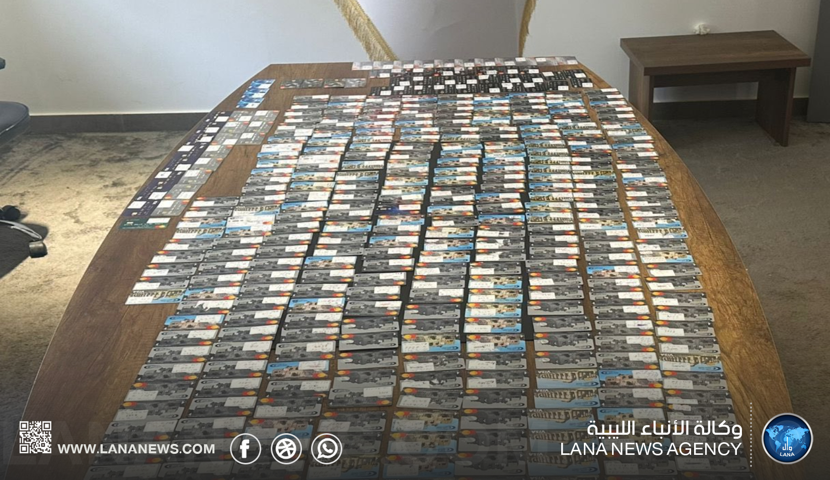 ضبط شبكة تمتهن تهريب النقد الأجنبي والاحتيال الالكتروني بطرابلس