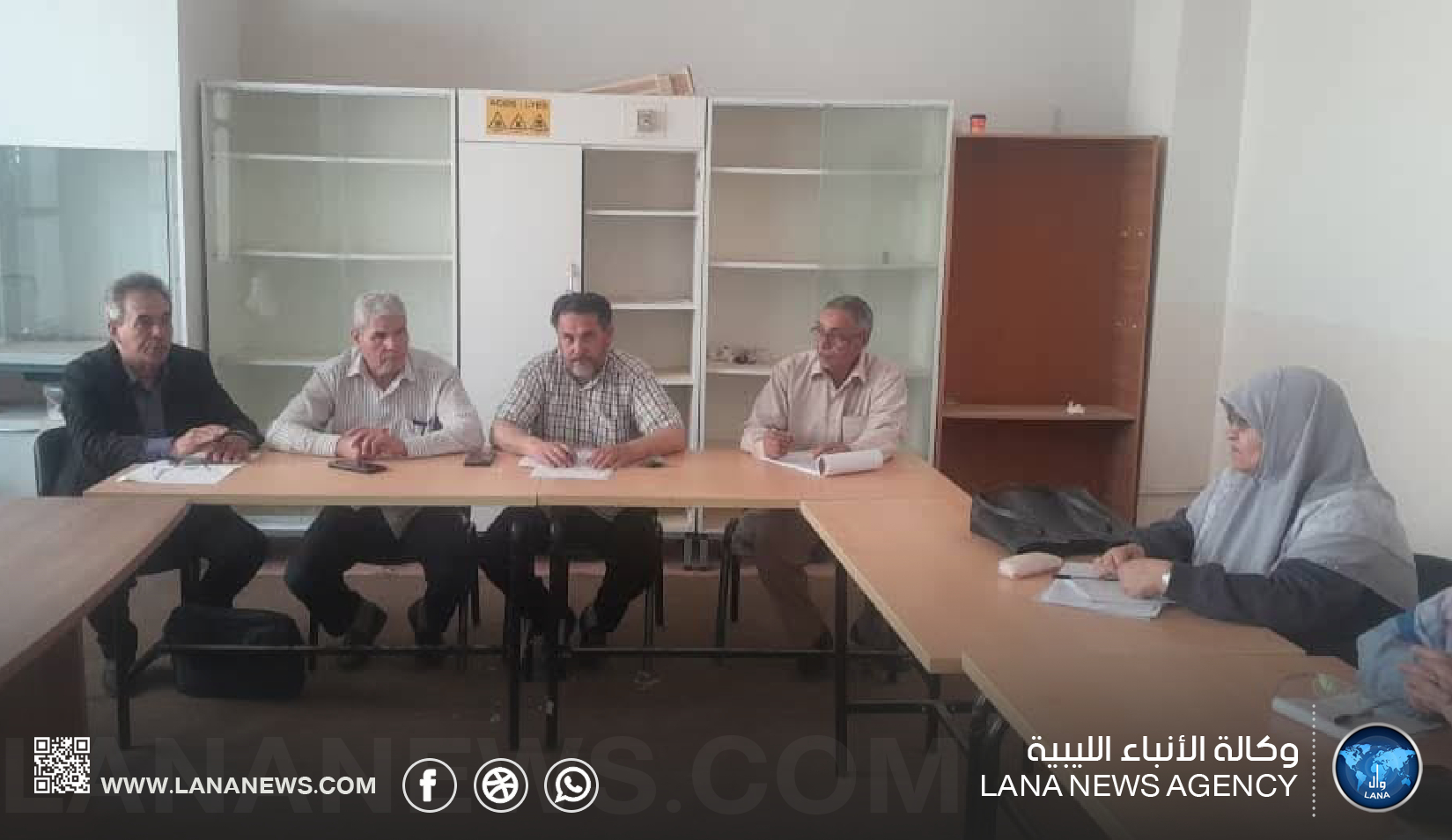تفتيش سرت يناقش الحصاد التعليمي ونتائج زيارات المدارس