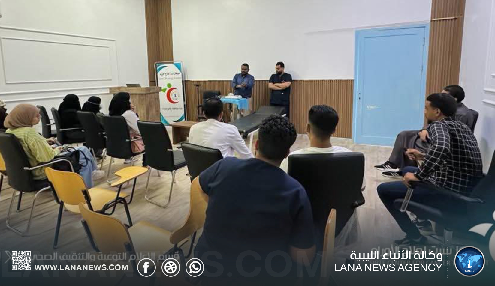 ورشة تدريبية بمركز سرت للأورام حول تخطيط القلب والإنعاش