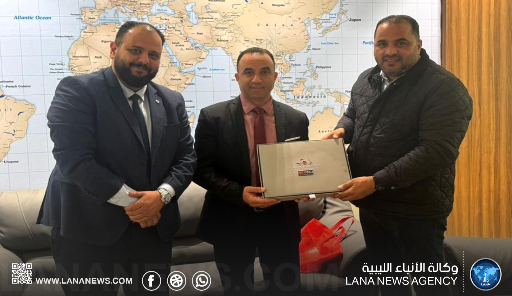 تنسيق ليبي تونسي لتعزيز المشاركة الدولية والتبادل التجاري
