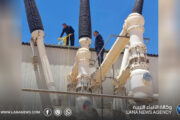 استقرار الكهرباء بعد عمرة خط السرير الجنوبي بالكفرة