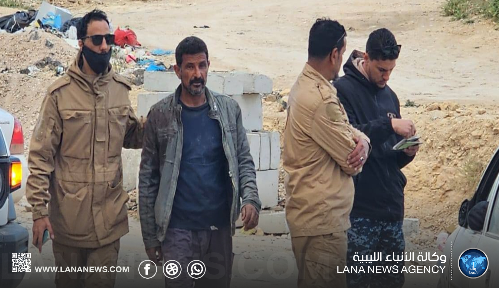 تكثيف أمني يضبط عشرات المخالفين الوافدين بالجبل الأخضر