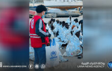 الهلال الأحمر ينقذ مهاجرين قبالة سواحل طبرق