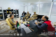 الهلال الأحمر الأبيار يعزز التعاون مع مكافحة الهجرة غير الشرعية