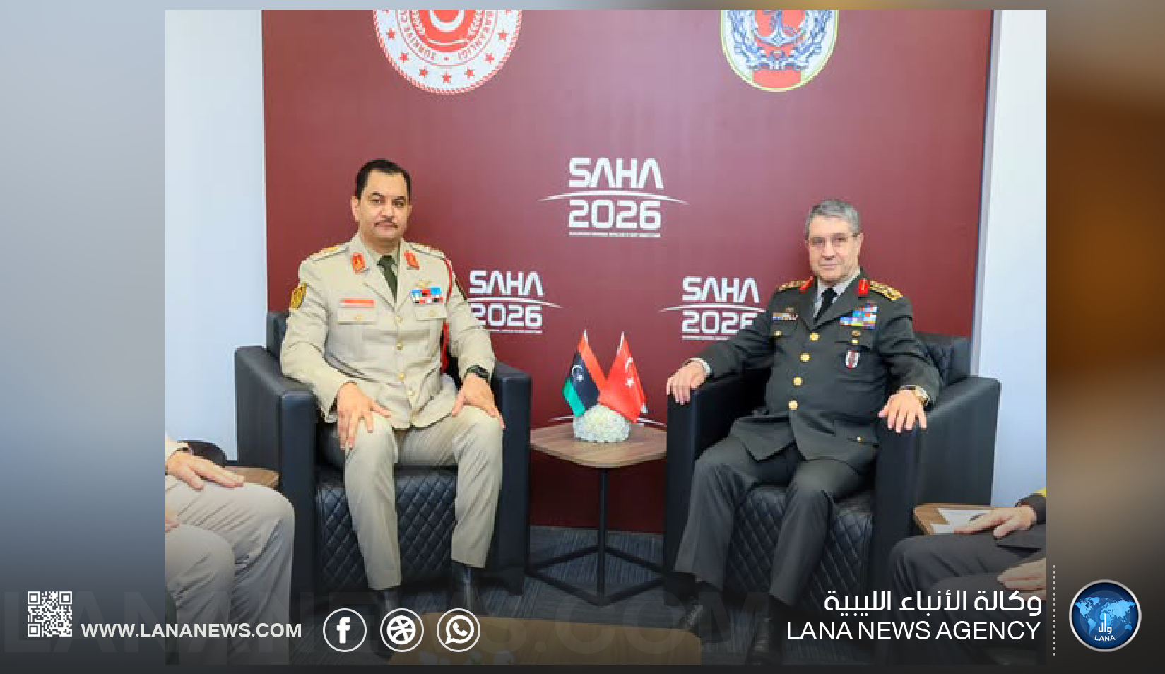 نائب القائد العام يشارك في معرض الصناعات الدفاعية والطيران والفضاء بإسطنبول