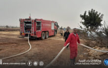 فِرق الإطفاء تُواصل السيطرة على حرائق الجبل الأخضر