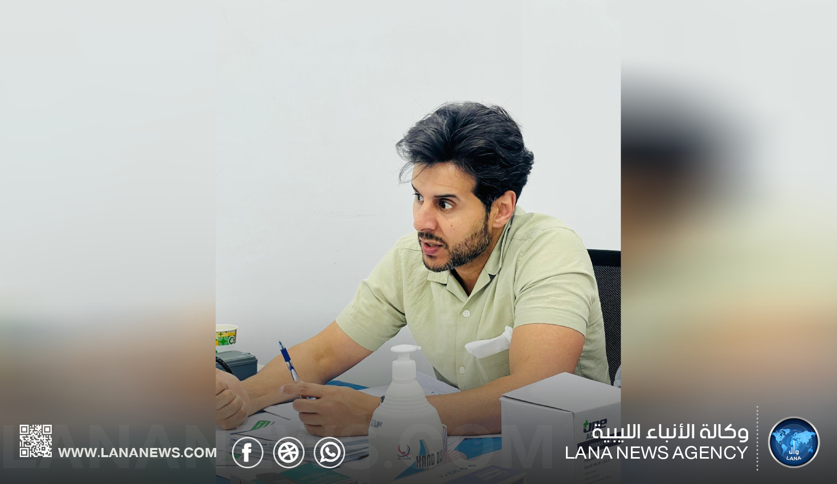 طبيب ليبي زائر يقدم خدمات بعيادة خالد بن الوليد ببنغازي
