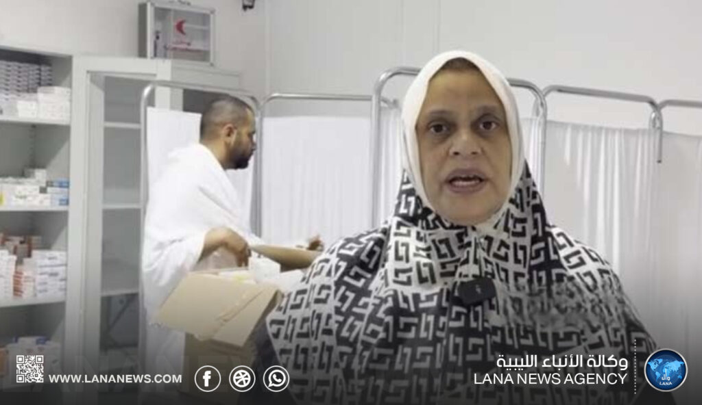 البعثة الطبية تعالج حجاجا ليبيين بعرفات تعرضوا لضربة شمس 