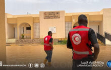 الهلال الأحمر يقدم مساعدات عاجلة للأسر المتضررة بتهالا