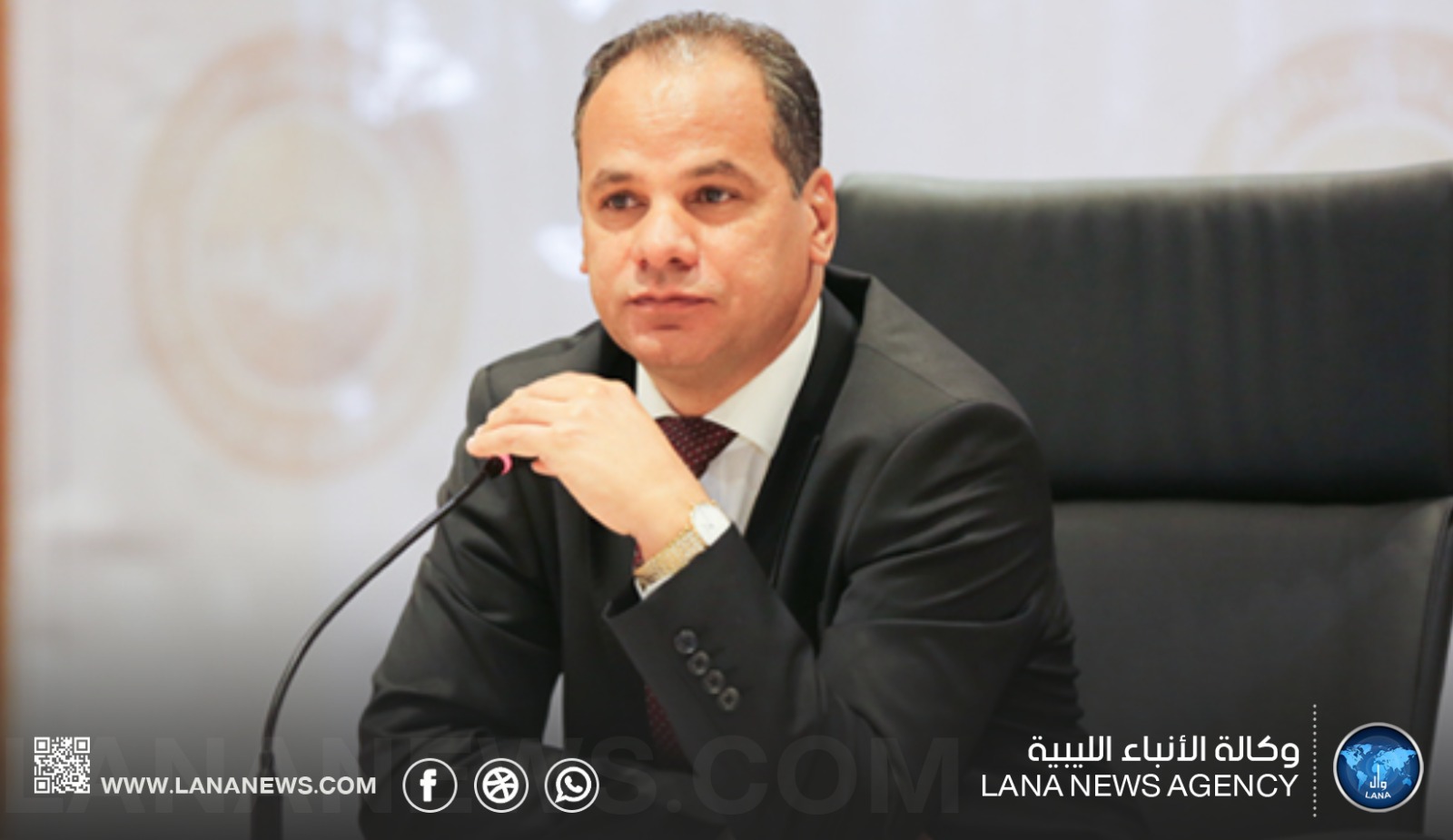 حومة يشيد بجهود إعادة الكهرباء إلى غات بعد انقطاع دام 15 يوماً