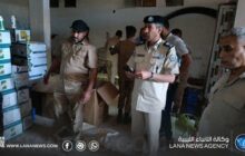 حملة مشتركة ببنغازي لمكافحة تداول المبيدات والأدوية البيطرية المحظورة