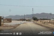 استعادة الخدمات تدريجيا في تهالة وغات بعد السيول