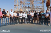 وزير الكهرباء يشرف على شحن محول جديد بمحطة وادي القطارة لدعم شبكة بنغازي