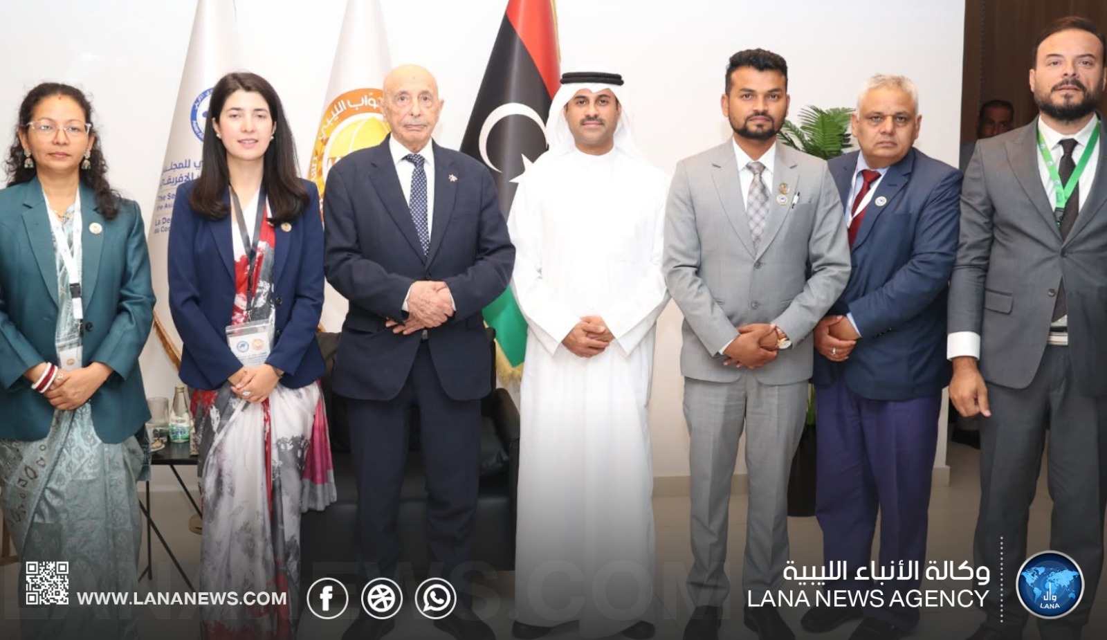 نيبال تشيد بجهود مجلس النواب في استضافة مؤتمر البرلمان الآسيوي الأفريقي في بنغازي