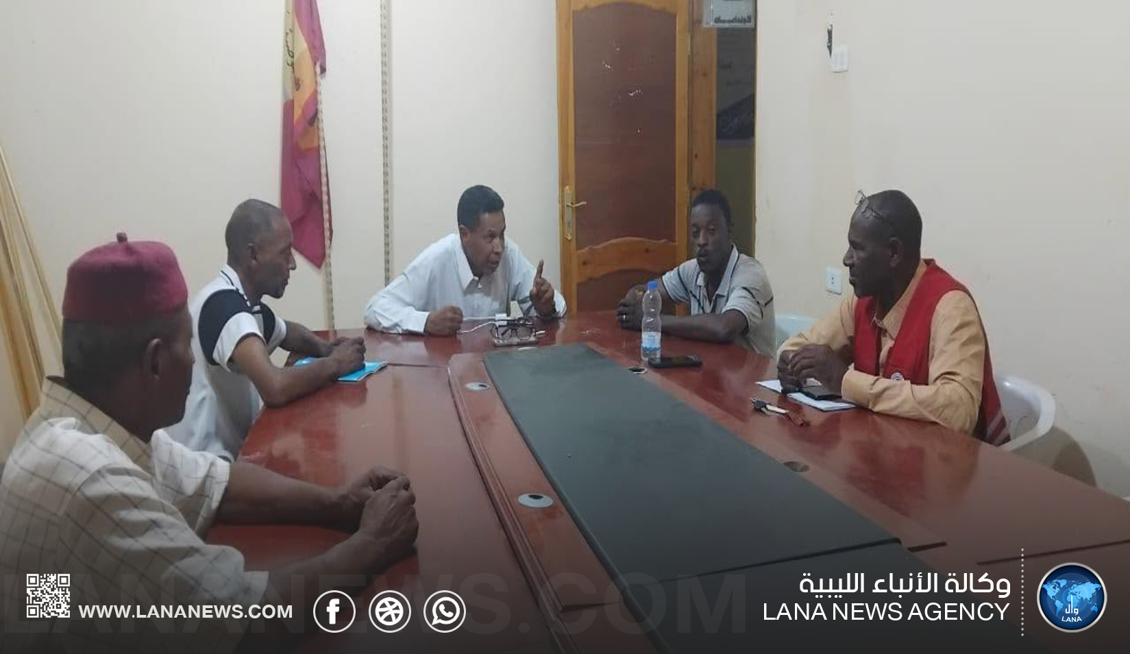 الكشافة وشبيبة الهلال الأحمر بسبها تبحثان تنفيذ برنامج تدريبي مشترك