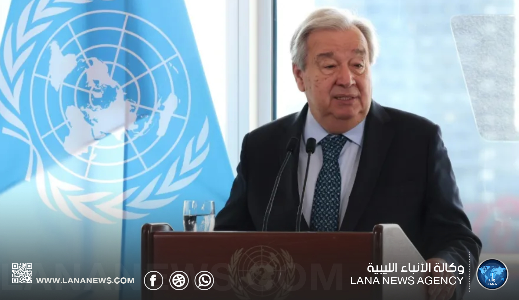 الأمين العام للأمم المتحدة يدعو لفتح عاجل لمعابر غزة