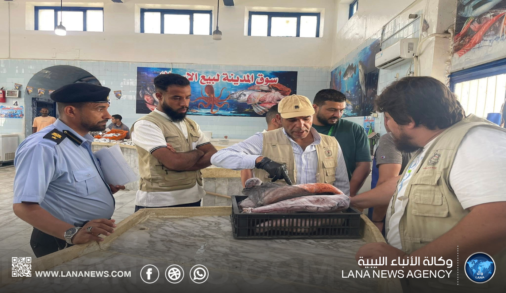 الرقابة على الأغذية تضبط مُخالفات جسيمة في مخابز وسوق الحوت بطرابلس