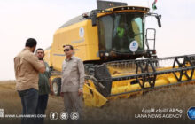 جهاز النهر الصناعي يتابع سير موسم الحصاد بمزارع سرت