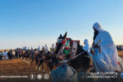 أكثر من 130 فارسًا يُحيون ختام مهرجان العيدية للفروسية الشعبية بسرت