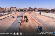 استمرار أعمال تطوير البنية التحتية بشارع جمال عبد الناصر في سبها
