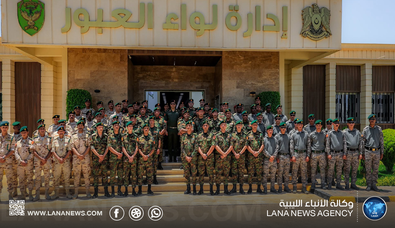 نائب القائد العام يتفقد جاهزية لواء العبور