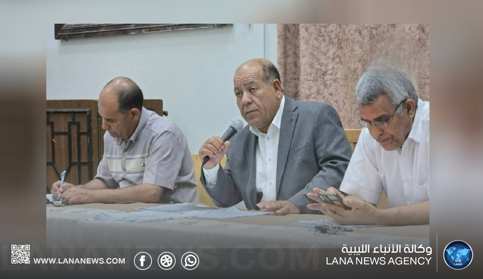 لجنة امتحانات الإعدادية بسرت تبحث استعدادات الدور الأول