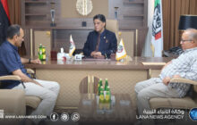 وزير العدل يبحث سير العمل بالجهات القضائية ببنغازي والواحات