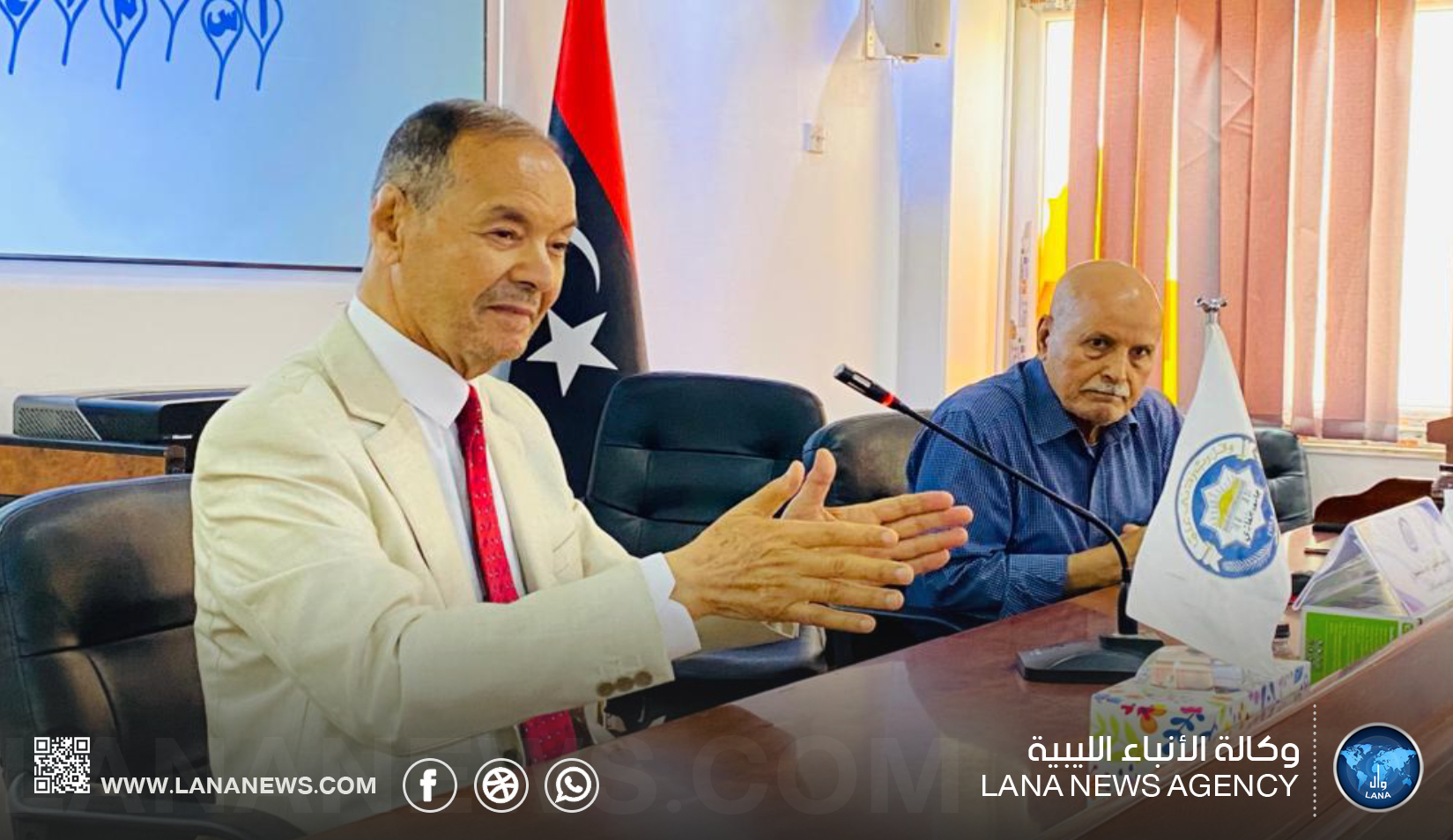 محاضرة بجامعة بنغازي تناقش الحصافة في الإصلاح الإداري