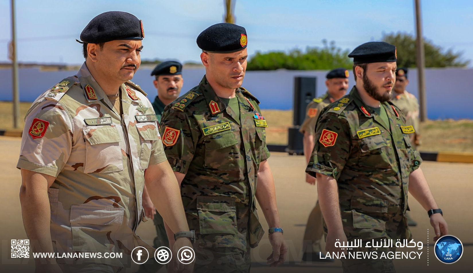 نائب القائد العام يتفقد اللواء 166 مشاة ويشيد بالجاهزية والانضباط