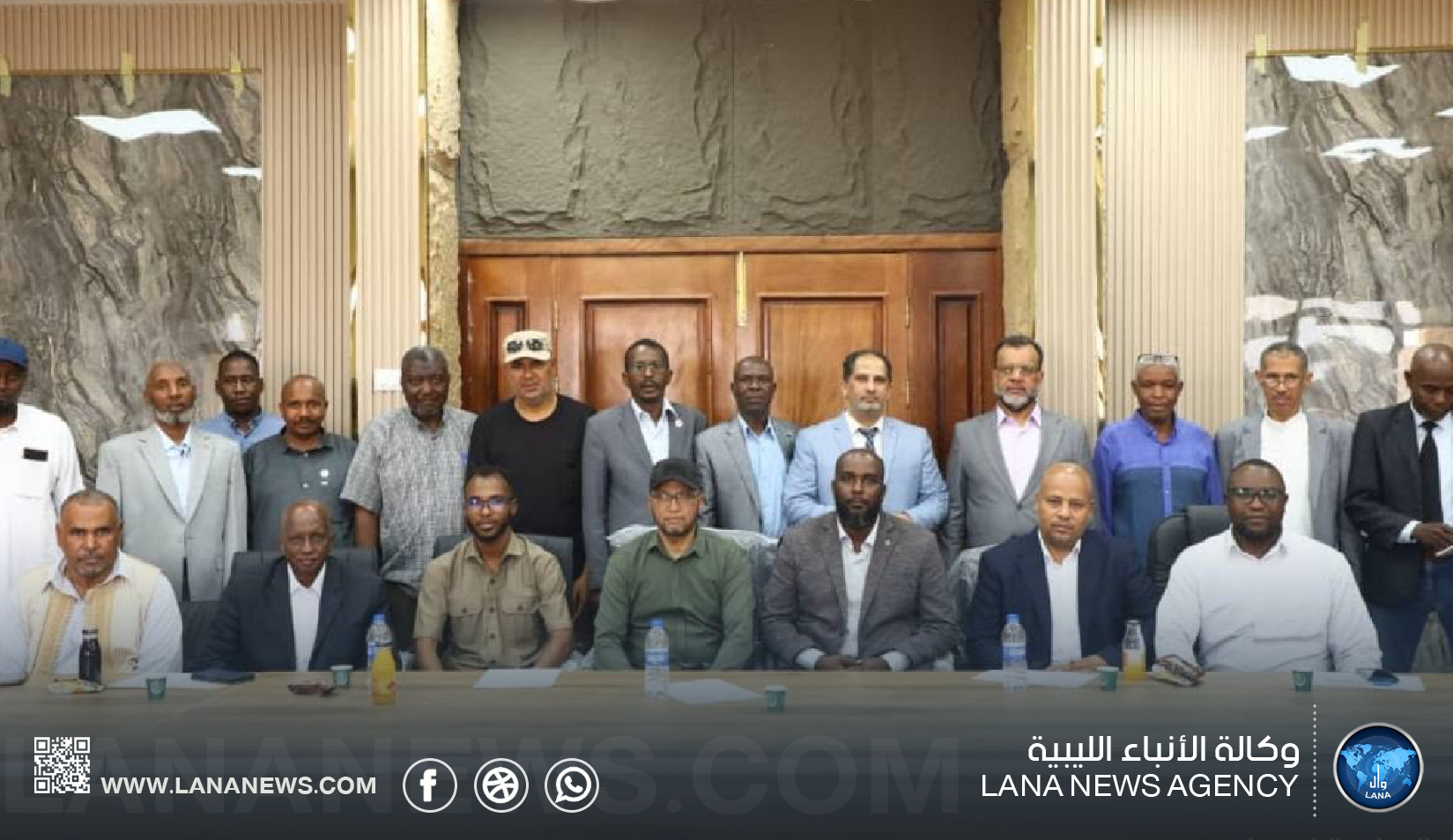 عمداء حوض مرزق يناقشون إنشاء إقليم صناعي تنموي