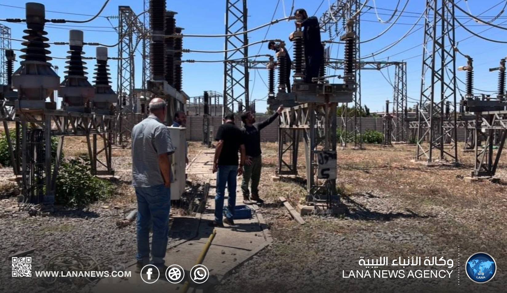 صيانة ناجحة بمحطة المفترق وانطلاق عمرة الوحدة السادسة بالزويتينة