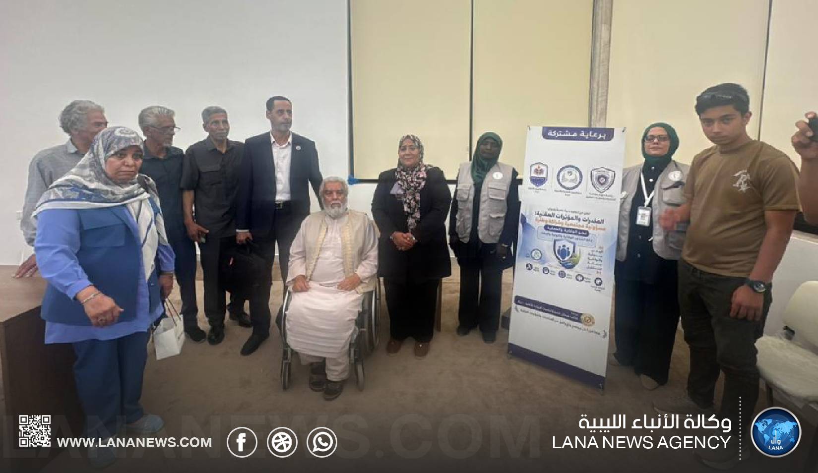 مناقشة تعزيز الوعي العلمي بمخاطر المخدرات بدرنة