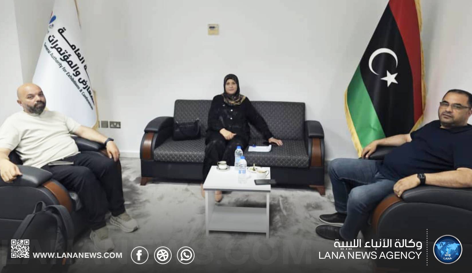 تعزيز التعاون بين هيئة المعارض وبلدية بنغازي