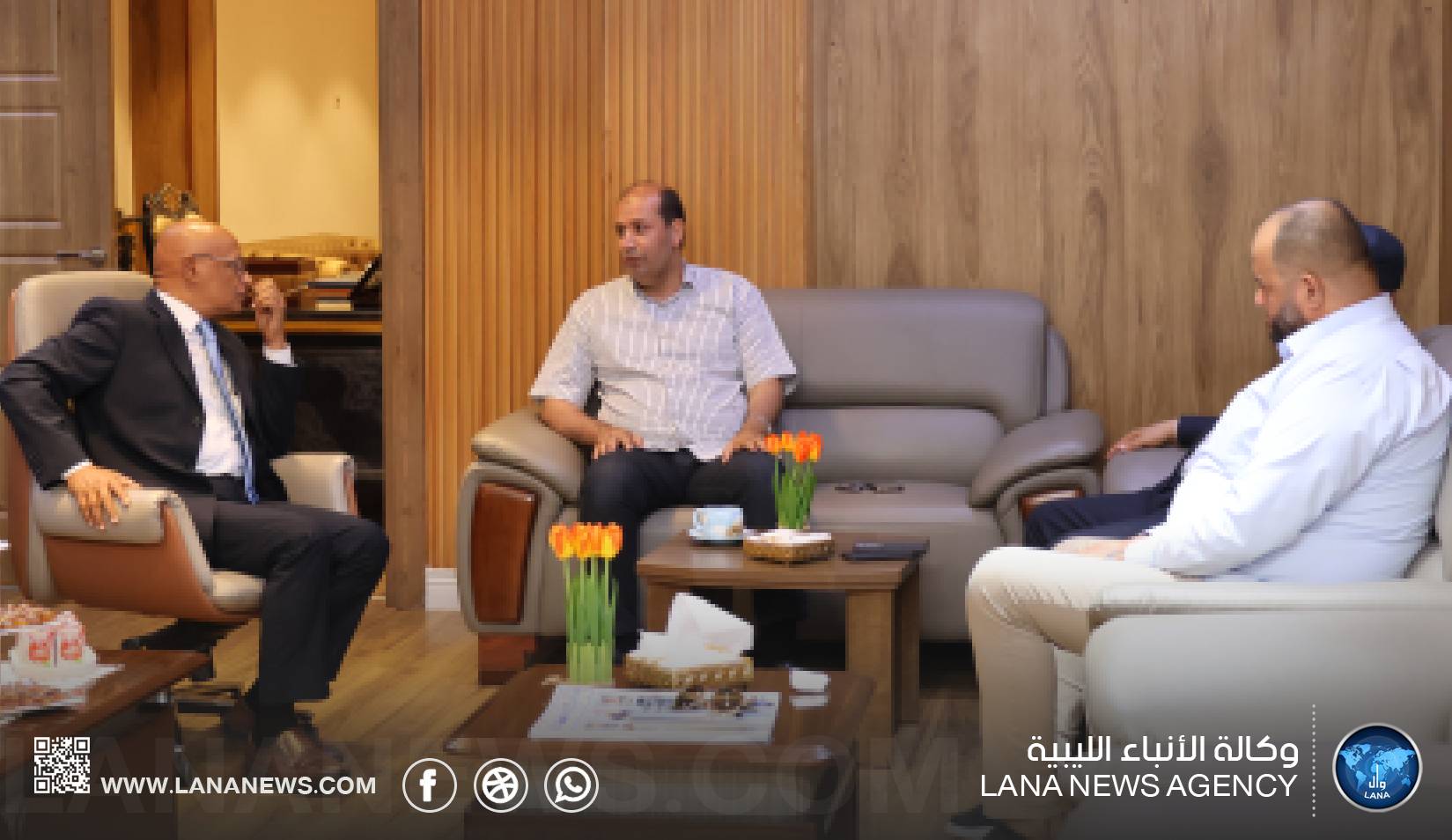 بحث آليات تحسين الأداء التعليمي والإداري بجامعة الجفرة