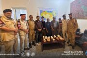 مواطنون من طبرق يسلمون كنوزا أثرية نادرة إلى آثار شحات