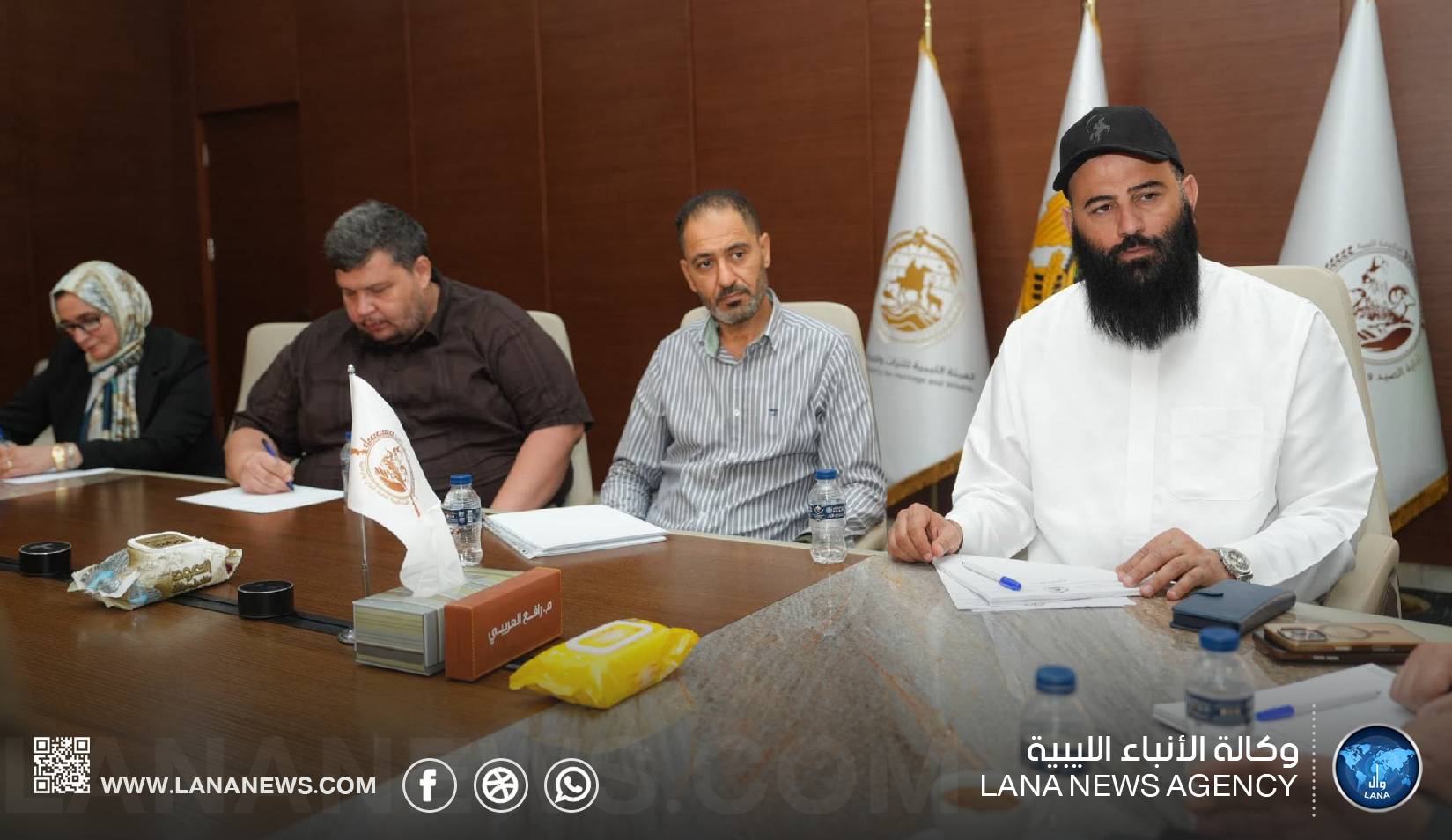 الليبية للتراث تبحث مع وزارة الرياضة اعتماد الأندية التراثية