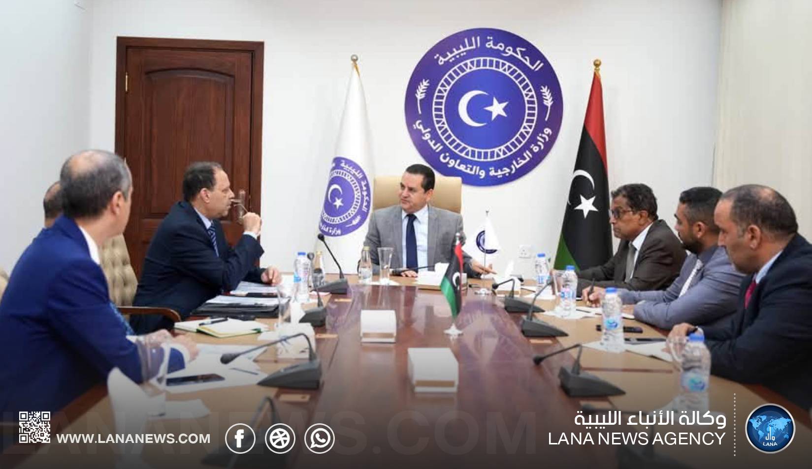 لقاء ليبي مغربي في بنغازي لتعزيز التعاون القنصلي