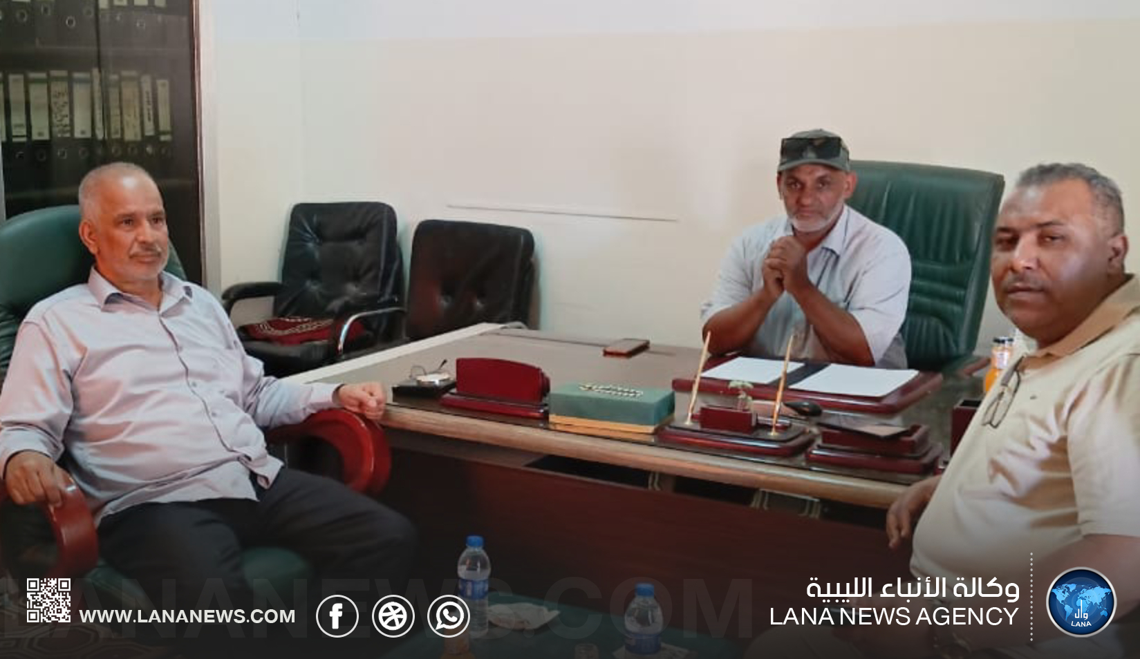 هيئة النخيل والزيتون تناقش متطلبات مشروع الكفرة